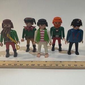 Vintage 1986 1993 geobra playmobil Pirate Adventure figures (lot 2)